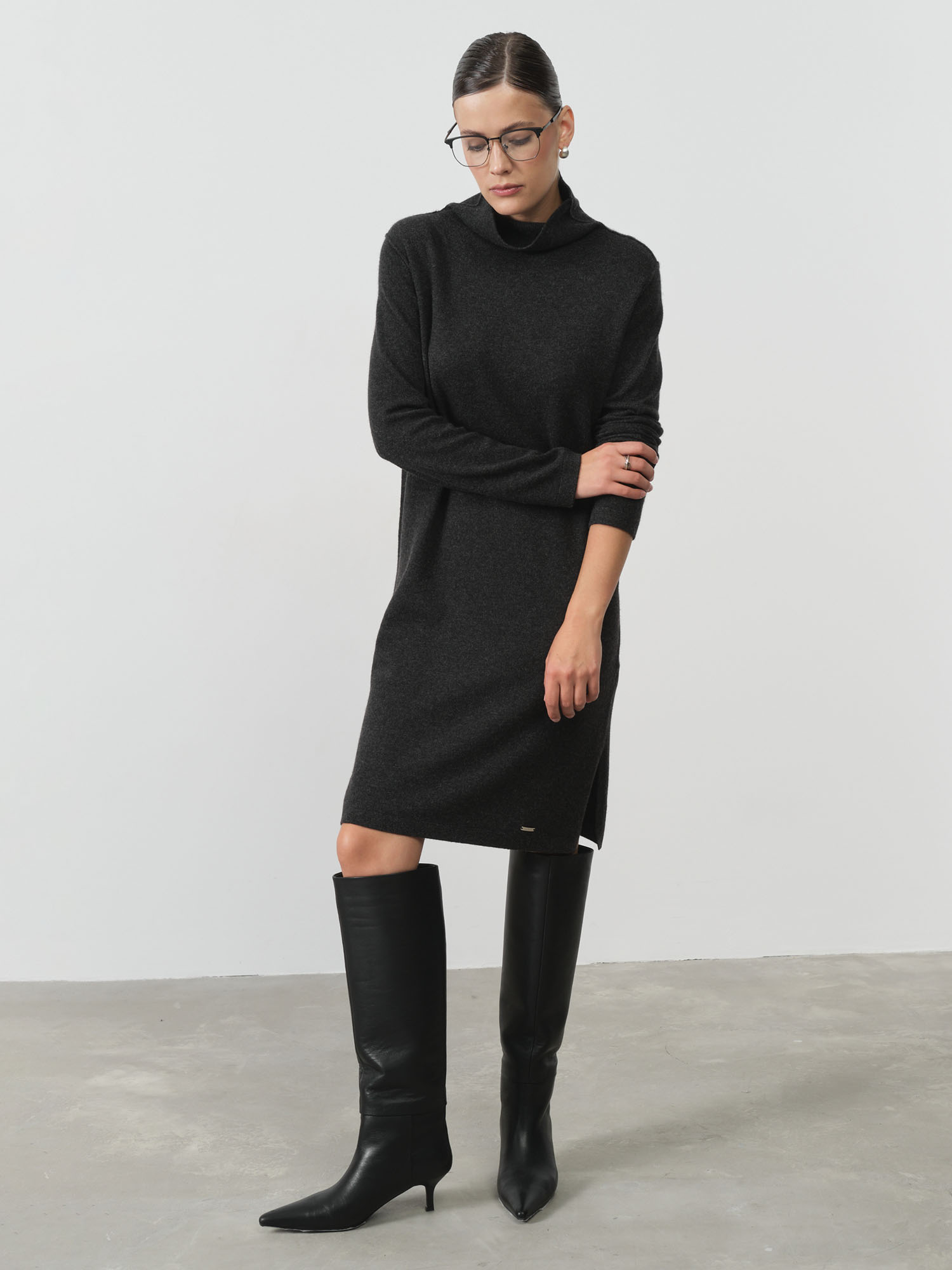 платье из кашемира