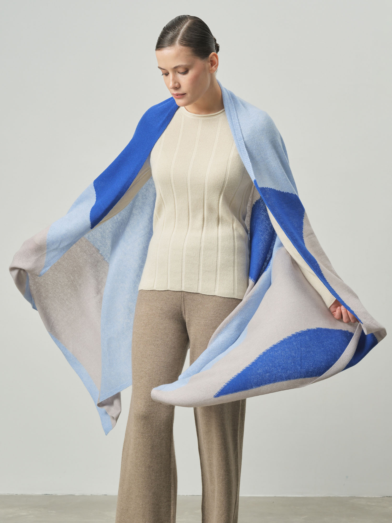 палантин из кашемира